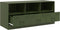 vidaXL - Tv-meubel - 99x39x44 - cm - staal - olijfgroen