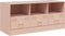 vidaXL - Tv-meubel - 99x39x44 - cm - staal - roze