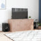 vidaXL - Tv-meubel - 99x39x44 - cm - staal - roze