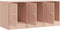 vidaXL - Tv-meubel - 99x39x44 - cm - staal - roze