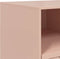 vidaXL - Tv-meubel - 99x39x44 - cm - staal - roze