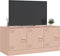 vidaXL - Tv-meubel - 99x39x44 - cm - staal - roze