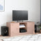 vidaXL - Tv-meubel - 99x39x44 - cm - staal - roze