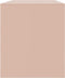 vidaXL - Tv-meubel - 99x39x44 - cm - staal - roze