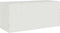vidaXL - Tv-meubel - 99x39x44 - cm - staal - wit