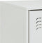 vidaXL - Tv-meubel - 99x39x44 - cm - staal - wit