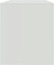 vidaXL - Tv-meubel - 99x39x44 - cm - staal - wit
