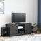 vidaXL - Tv-meubel - 99x39x44 - cm - staal - zwart