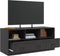 vidaXL - Tv-meubel - 99x39x44 - cm - staal - zwart