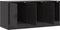 vidaXL - Tv-meubel - 99x39x44 - cm - staal - zwart