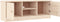 vidaXL - TV-meubel - ALTA - 112x35x41 - cm - massief - grenenhout