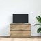 vidaXL - Tv-meubel - ambachtelijk - 80x35x54cm - spaanplaat - grijs - eikenkleurig