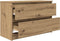 vidaXL - Tv-meubel - ambachtelijk - 80x35x54cm - spaanplaat - grijs - eikenkleurig