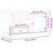 vidaXL - Tv-meubel - Corona - 100x45x58 - cm - massief - grenenhout
