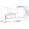 vidaXL - Tv-meubel - Corona - 100x45x58 - cm - massief - grenenhout