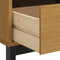 vidaXL - TV-meubel - FLAM - 110x40x50 - cm - massief - grenenhout