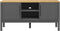 vidaXL - Tv-meubel - FLORO - 114x43x55 - cm - massief - grenenhout - grijs