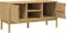 vidaXL - Tv-meubel - FLORO - 114x43x55 - cm - massief - grenenhout - wasbruin