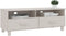 vidaXL - Tv-meubel - HAMAR - 106x40x40 - cm - massief - grenenhout - wit