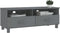 vidaXL - Tv-meubel - HAMAR - 106x40x40 - cm - massief - grenenhout - donkergrijs