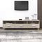 vidaXL - Tv-meubel - HAMAR - 158x40x40 - cm - massief - grenenhout - honingbruin