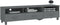 vidaXL - Tv-meubel - HAMAR - 158x40x40 - cm - massief - grenenhout - donkergrijs