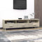 vidaXL - Tv-meubel - HAMAR - 158x40x40 - cm - massief - grenenhout - honingbruin