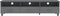 vidaXL - Tv-meubel - HAMAR - 158x40x40 - cm - massief - grenenhout - donkergrijs