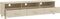 vidaXL - Tv-meubel - HAMAR - 158x40x40 - cm - massief - grenenhout - honingbruin