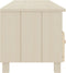 vidaXL - Tv-meubel - HAMAR - 158x40x40 - cm - massief - grenenhout - honingbruin