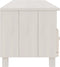 vidaXL - Tv-meubel - HAMAR - 158x40x40 - cm - massief - grenenhout - wit