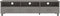vidaXL - Tv-meubel - HAMAR - 158x40x40 - cm - massief - grenenhout - lichtgrijs