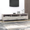 vidaXL - Tv-meubel - HAMAR - 158x40x40 - cm - massief - grenenhout - wit