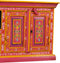 vidaXL - Tv-meubel - handgeschilderd - massief - mangohout - roze