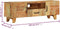 vidaXL - Tv-meubel - handgesneden - 120x30x40 - cm - massief - gerecycled - hout