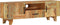 vidaXL - Tv-meubel - handgesneden - 120x30x40 - cm - massief - gerecycled - hout