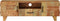 vidaXL - Tv-meubel - handgesneden - 120x30x40 - cm - massief - gerecycled - hout