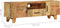 vidaXL - Tv-meubel - handgesneden - 120x30x40 - cm - massief - gerecycled - hout