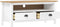 vidaXL - Tv-meubel - Hill - 110x40x47 - cm - massief - grenenhout - wit