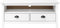 vidaXL - Tv-meubel - Hill - 110x40x47 - cm - massief - grenenhout - wit