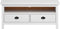 vidaXL - Tv-meubel - Hill - 110x40x47 - cm - massief - grenenhout - wit