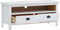vidaXL - Tv-meubel - Hill - 110x40x47 - cm - massief - grenenhout - wit