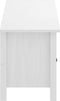 vidaXL - Tv-meubel - Hill - 110x40x47 - cm - massief - grenenhout - wit