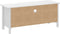 vidaXL - Tv-meubel - Hill - 110x40x47 - cm - massief - grenenhout - wit