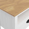 vidaXL - Tv-meubel - Hill - 110x40x47 - cm - massief - grenenhout - wit