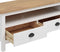 vidaXL - Tv-meubel - Hill - 110x40x47 - cm - massief - grenenhout - wit