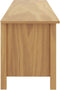 vidaXL - Tv-meubel - Hill - 158x40x47 - cm - grenenhout - honingbruin