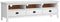 vidaXL - Tv-meubel - Hill - 158x40x47 - cm - massief - grenenhout - wit