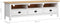 vidaXL - Tv-meubel - Hill - Range - 158x40x47 - cm - massief - grenenhout - wit