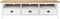 vidaXL - Tv-meubel - Hill - Range - 158x40x47 - cm - massief - grenenhout - wit